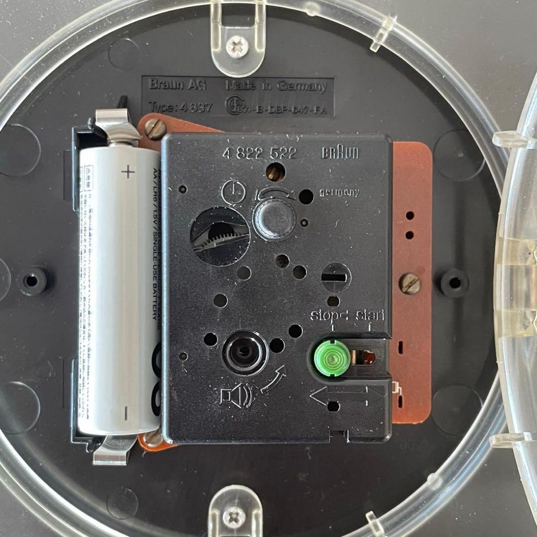 ヴィンテージ BRAUN ABW22 ウォールクロック 掛け時計 ドイツ製