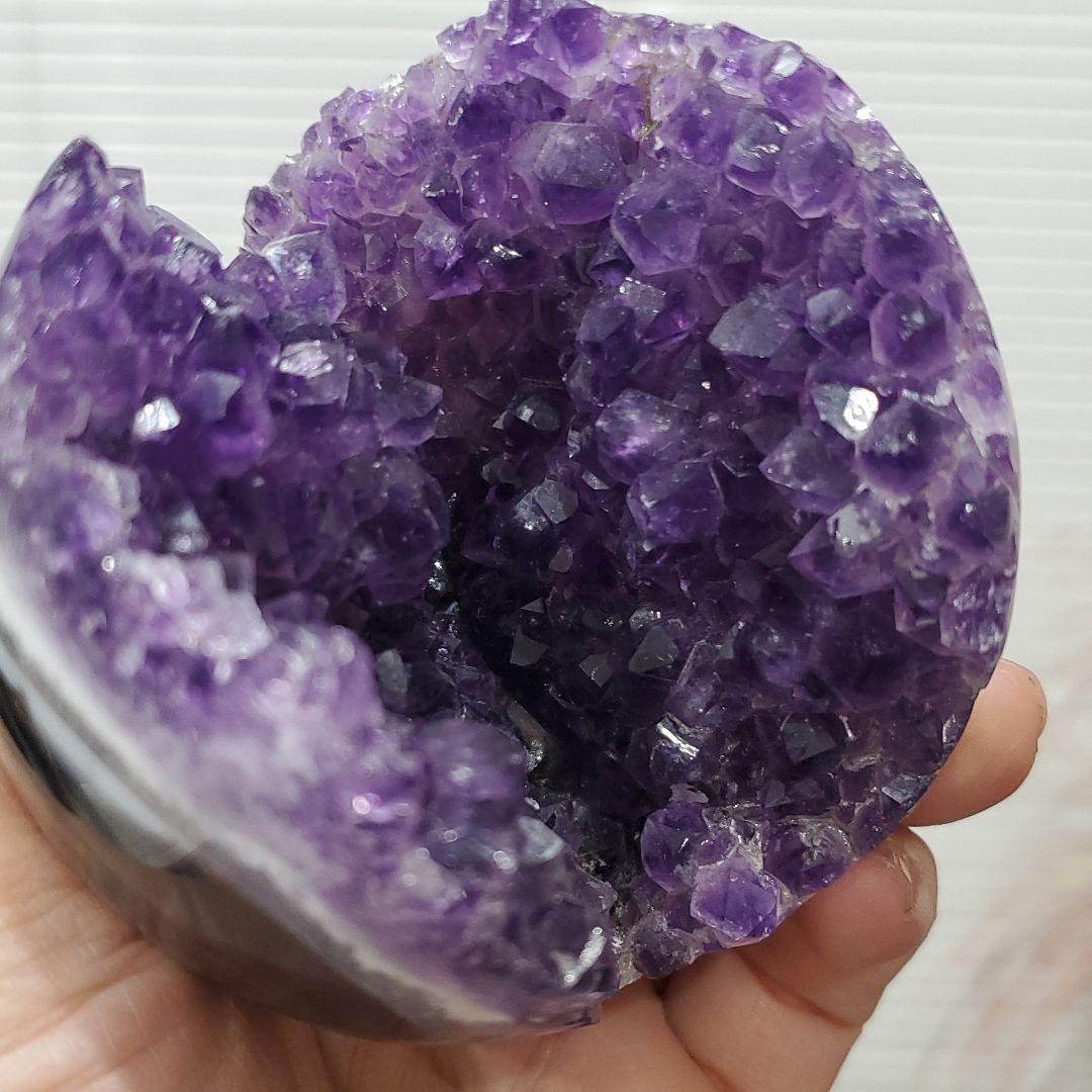高品質！笑口アメジスト  ブラジル産