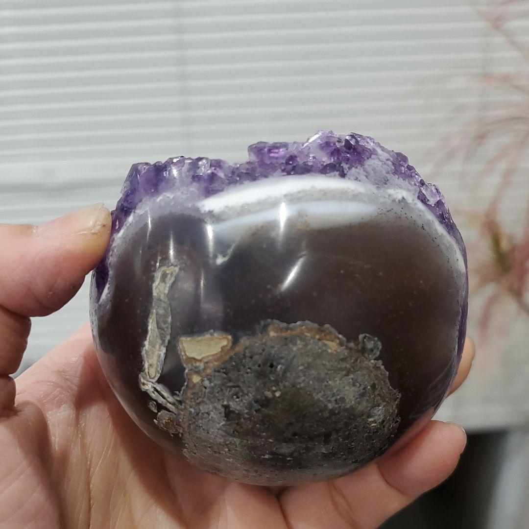 高品質！笑口アメジスト  ブラジル産