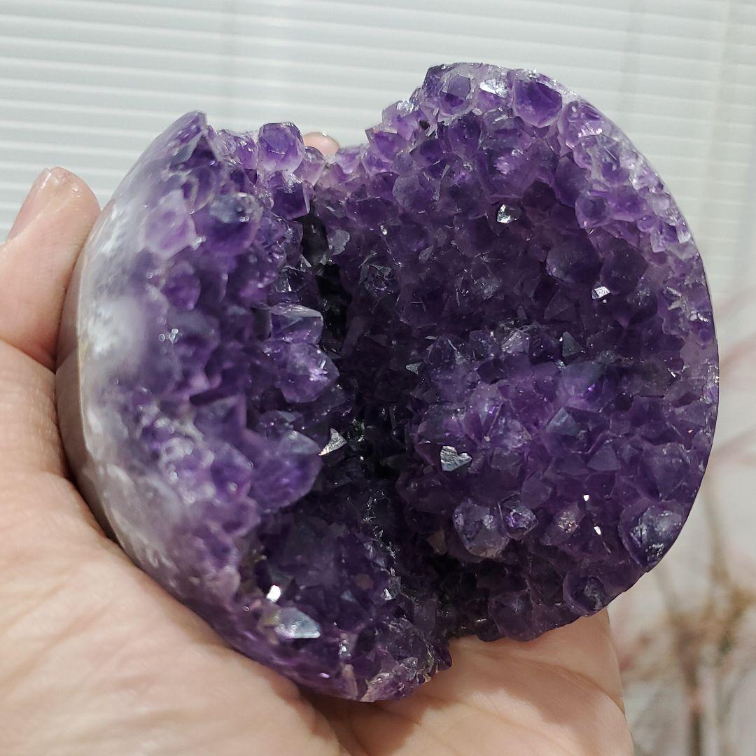 高品質！笑口アメジスト  ブラジル産