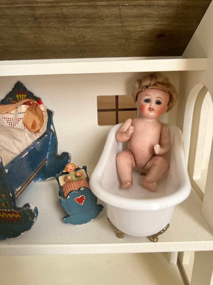 【アンティーク】ドイツ製 ケストナー ベビードール スリープアイ 11cm