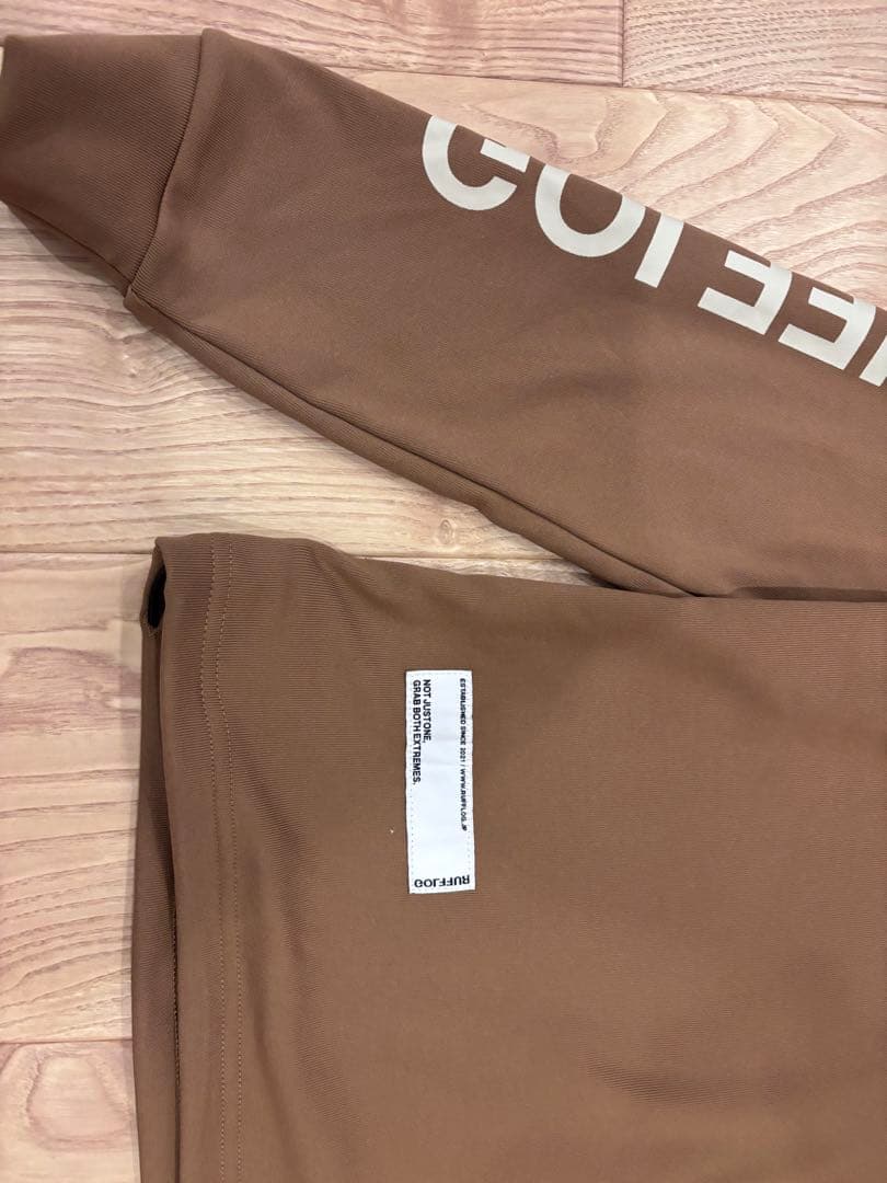 ラフロッグ　微起毛モックネックシャツ