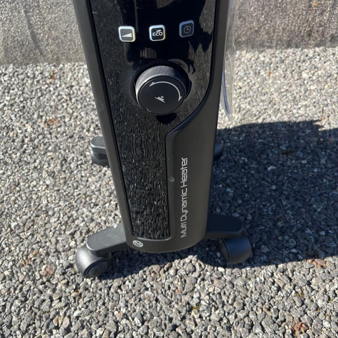 【美品】デロンギ マルチダイナミックヒーター　MDHU09-BK リモコン付き