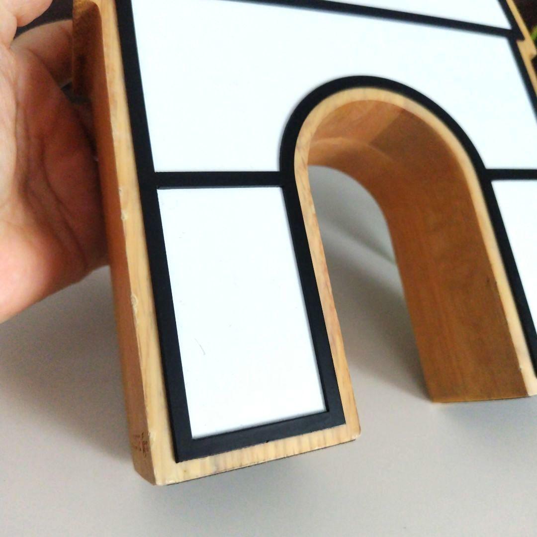 ②レア！LACOSTE 非売品 販促 店舗 木製オブジェ ワニとブリッジセット