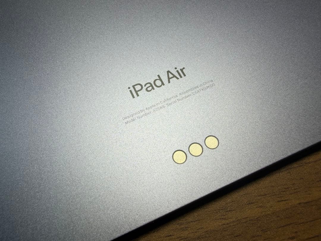 バッテリー最大容量100%　第5世代　iPad Air Wi-Fi 64GB 紫