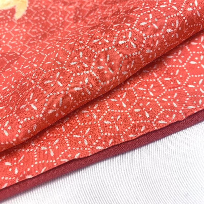 411aj33■卒業式 十三参り ジュニア 着物＆袴 菊■美品