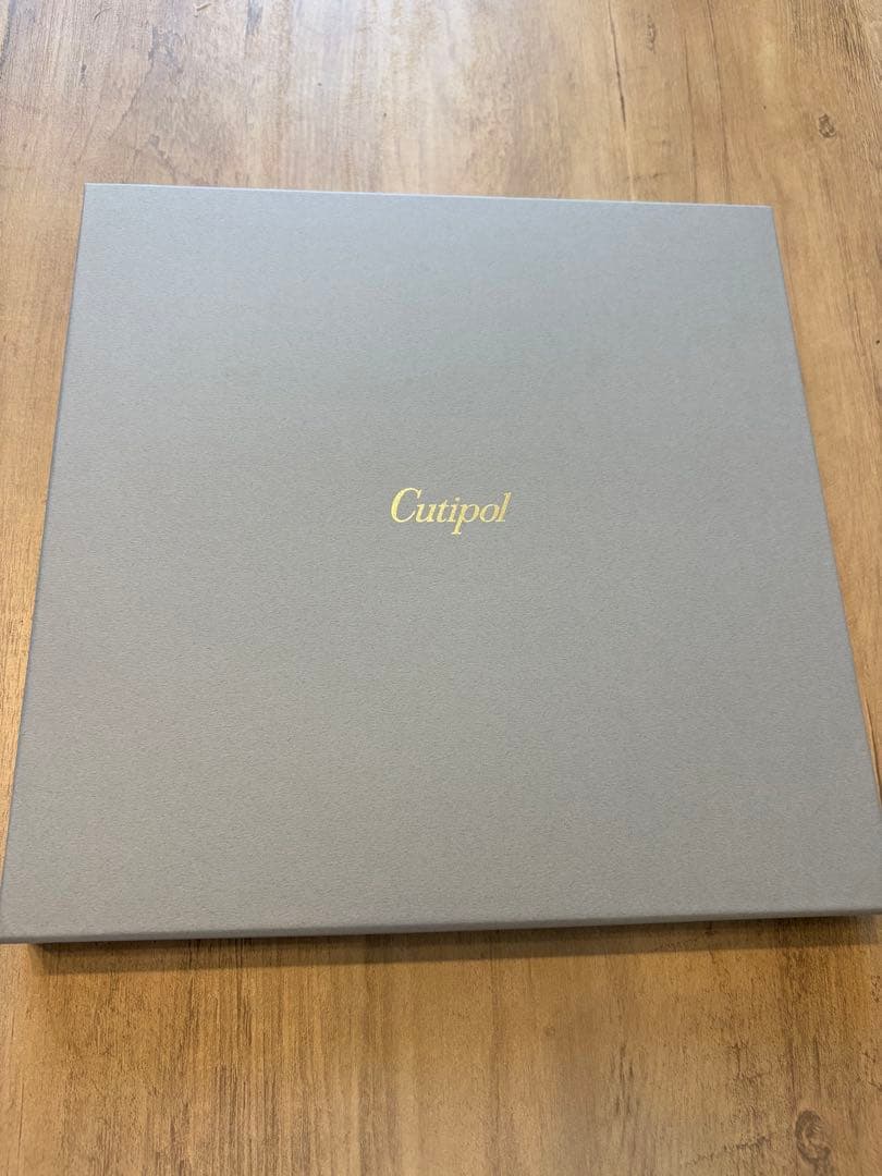 【新品未使用】クチポール　ゴアブラック×シルバー ディナーペアセット