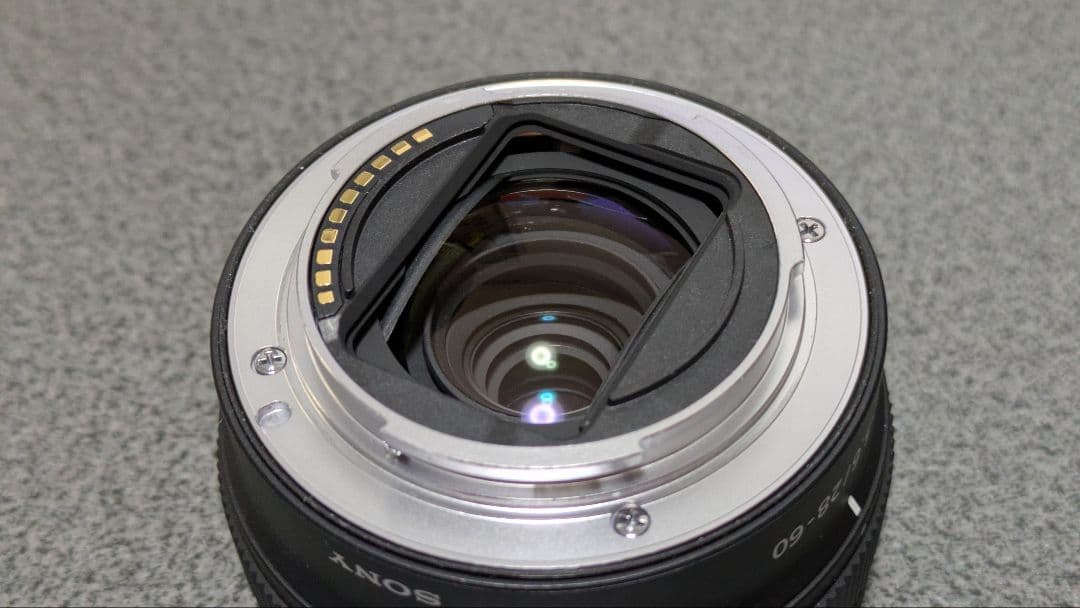 レンズ(ズーム) SONY E 28-60mm F4-5.6 SEL2860