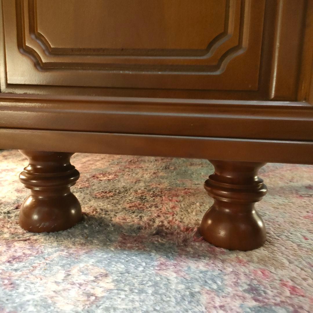 【徳田家具製作所】 官庁・議事堂納入実績メーカー高級家具サイドキャビネットデスク