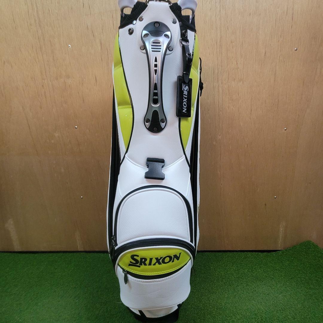 キャディバッグ SRIXON GGC-S166 ホワイト/イエロー