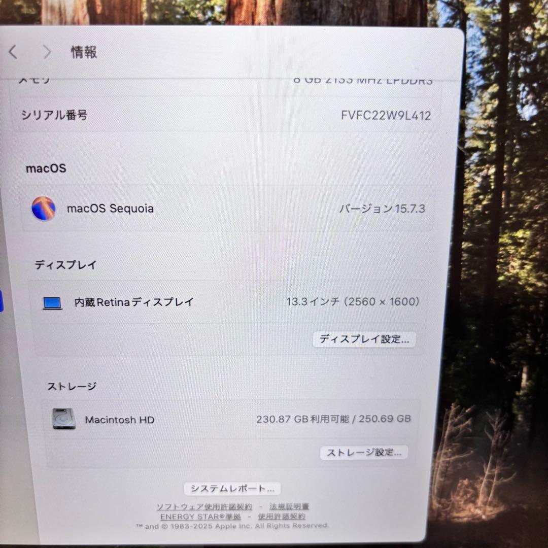 【送料無料】Macbook Pro 2019 13インチ