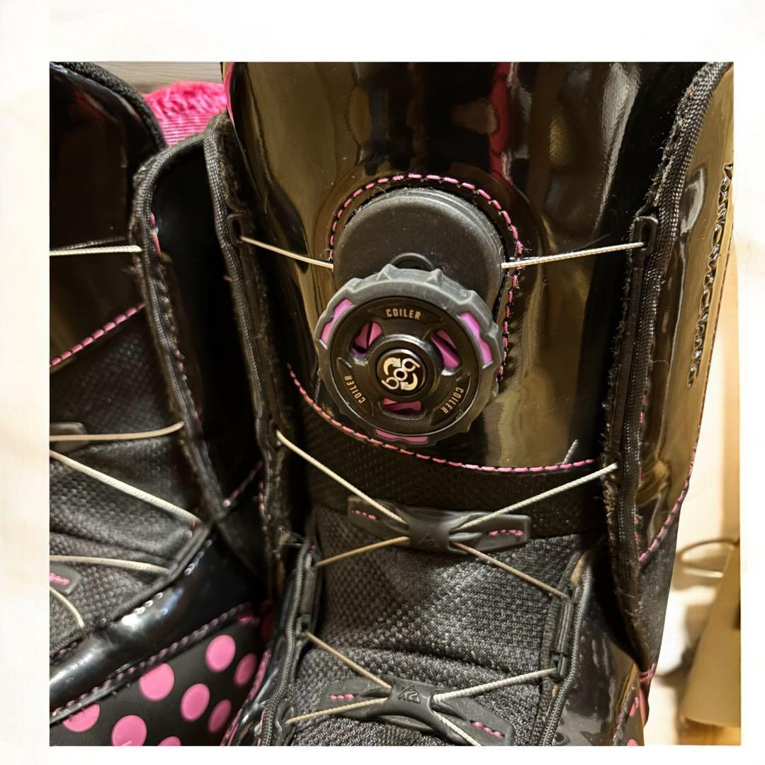 ✨極美品✨K2 MINT BOA レディース スノーボードブーツ 24.5cm