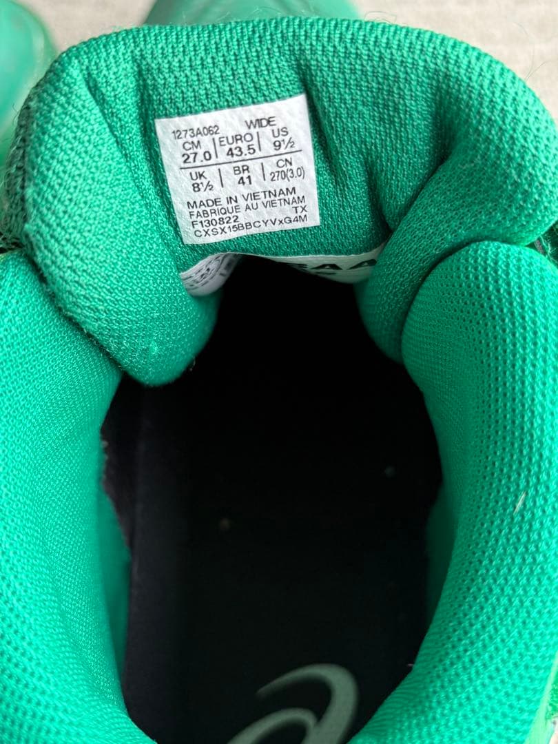 ウ*君様 安全靴　アシックス ニューバランス　27センチ