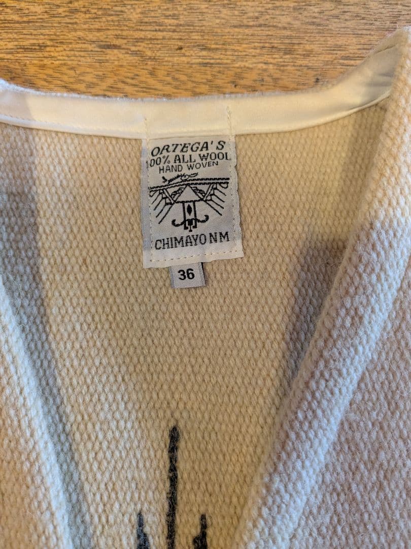 チマヨベスト ORTEGA'S 36 白