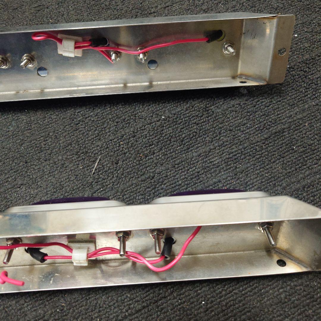 4連　車高灯　角マーカー　パープル　板橋用品　デコトラ　アートトラック