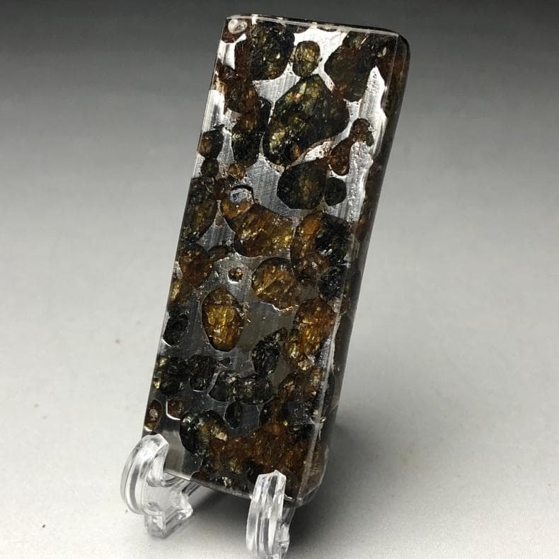 岡*郎様 パラサイト隕石 隕石　石鉄隕石　セリコ隕石 重さ約25ｇ　共箱