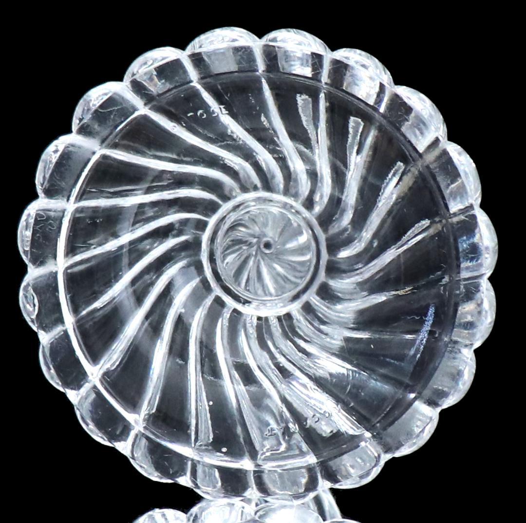 オールド・バカラ 1890年 キャンドルホルダー 18.5cm バンブー 燭台