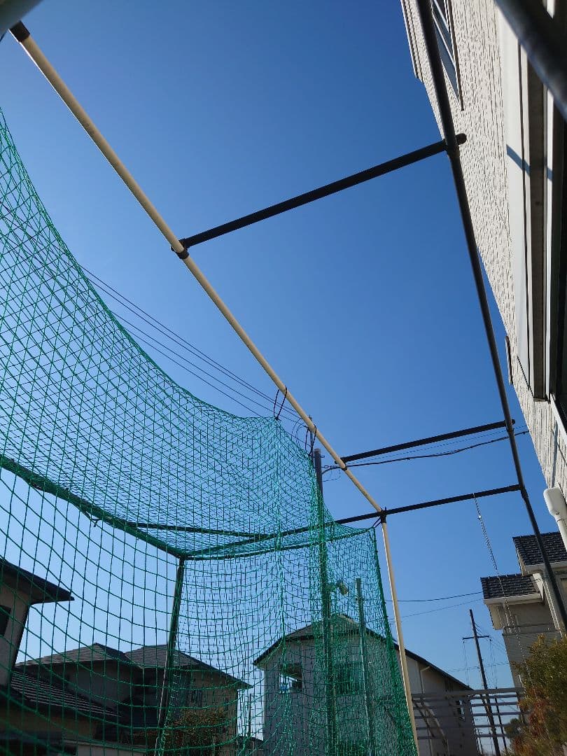 軟球用バッティングネット 幅2.8M×高さ3.3M×奥行2.4M