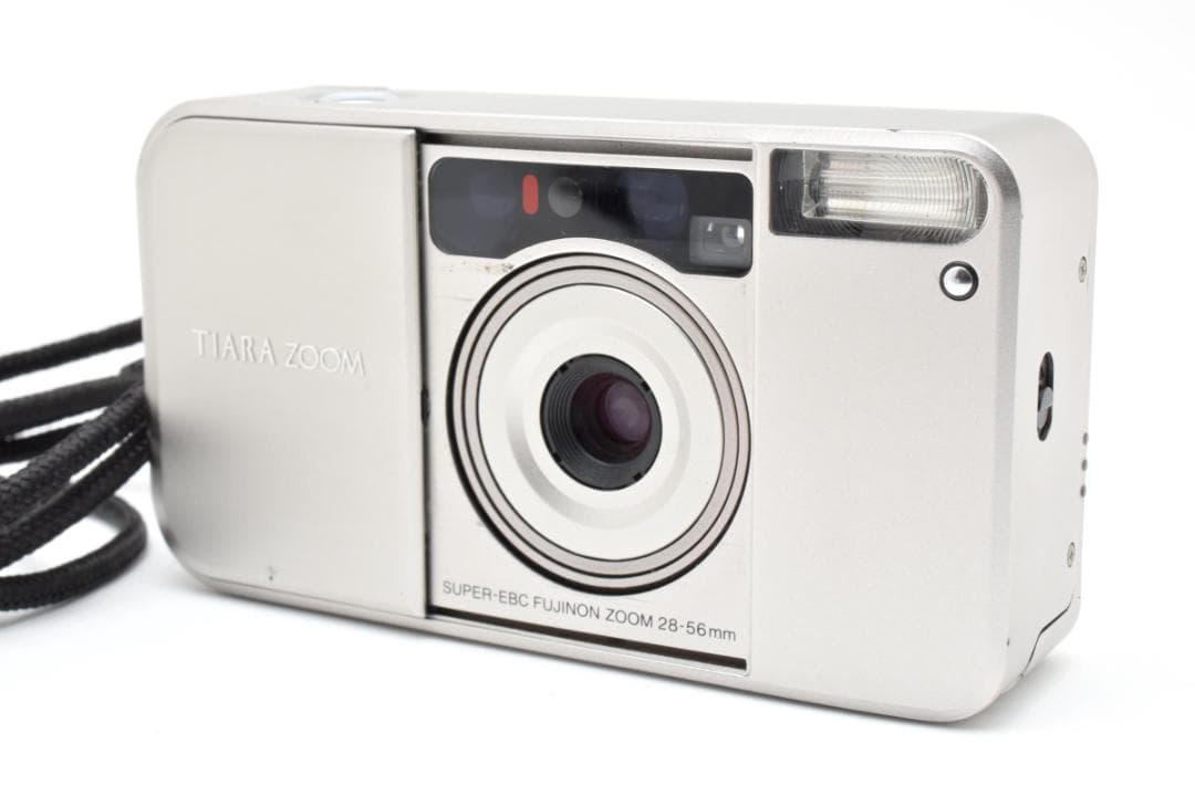 FUJIFILM TIARA ZOOM シルバー コンパクトフィルムカメラ