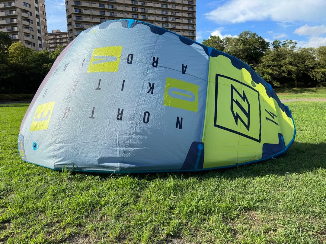 ノースカイト　EVO 14m カイトボード　カイトサーフィン