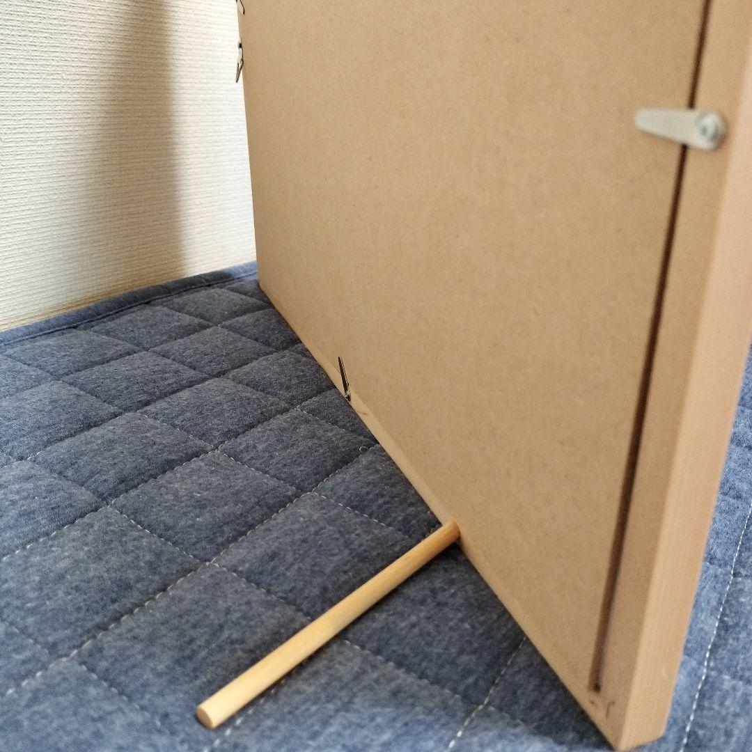 ぶるーぱんだ様　フレーム付き　窓辺のフレーム　　刺繍　完成品