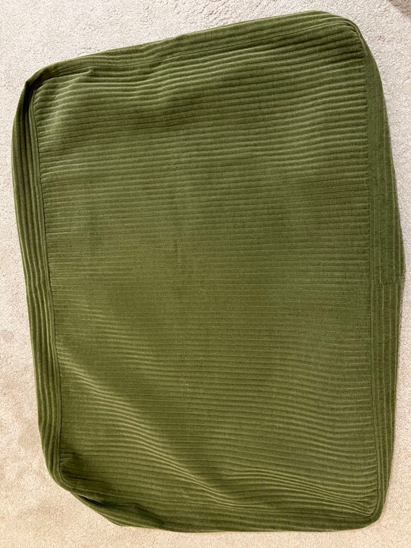 IKEA イェッテボ 1.5人掛け用カバー×2 サムサーラダークイエローグリーン