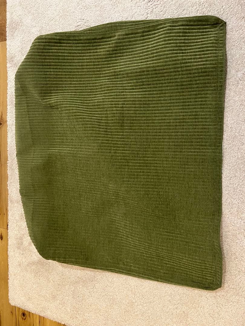 IKEA イェッテボ 1.5人掛け用カバー×2 サムサーラダークイエローグリーン