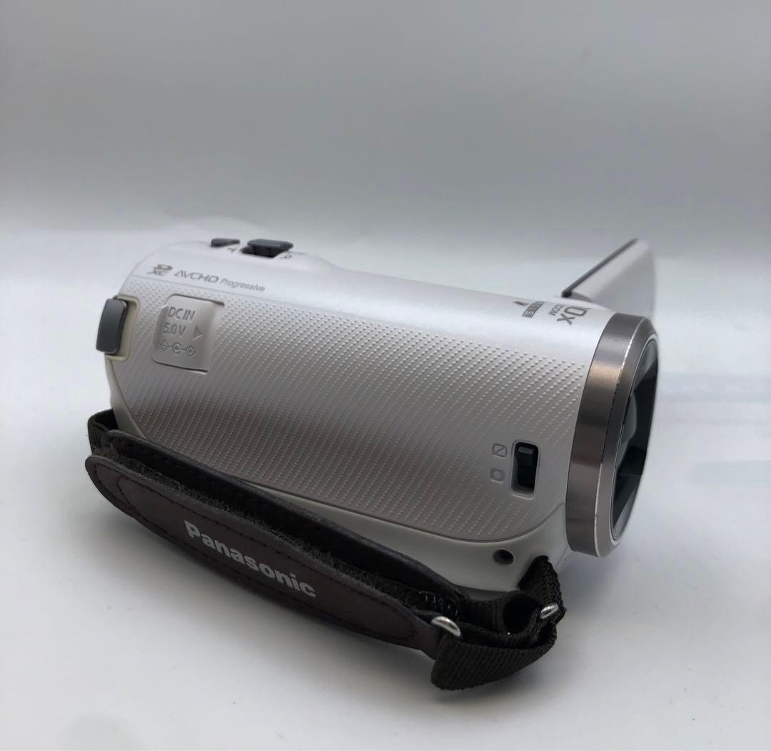 パナソニック HDビデオカメラ V360M 高倍率90倍ズーム ホワイト