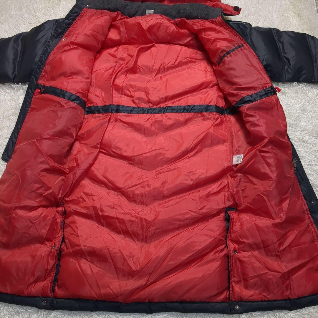 【肉厚✨NIKE✨M】ダウン70％ ロング ベンチ コート ブラック 00S