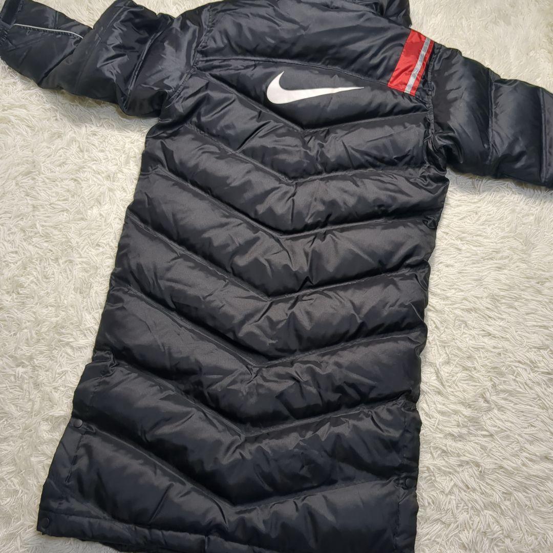 【肉厚✨NIKE✨M】ダウン70％ ロング ベンチ コート ブラック 00S