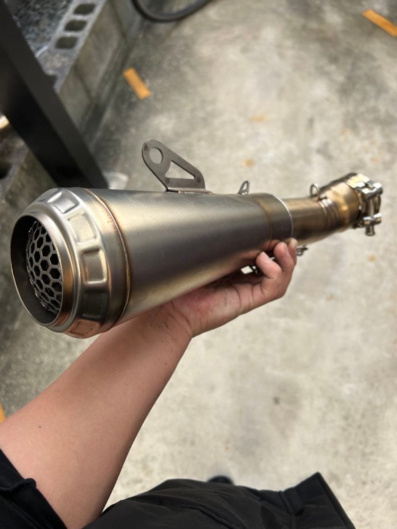 zx10r ARROW風 腹下マフラー