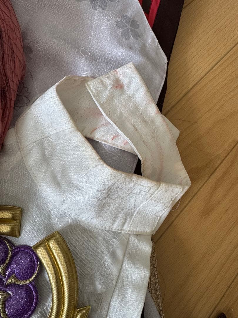 ま*ろ様 七*様 原神 八重神子 コスプレ衣装 ウィッグ付き 武器別売　靴なし一