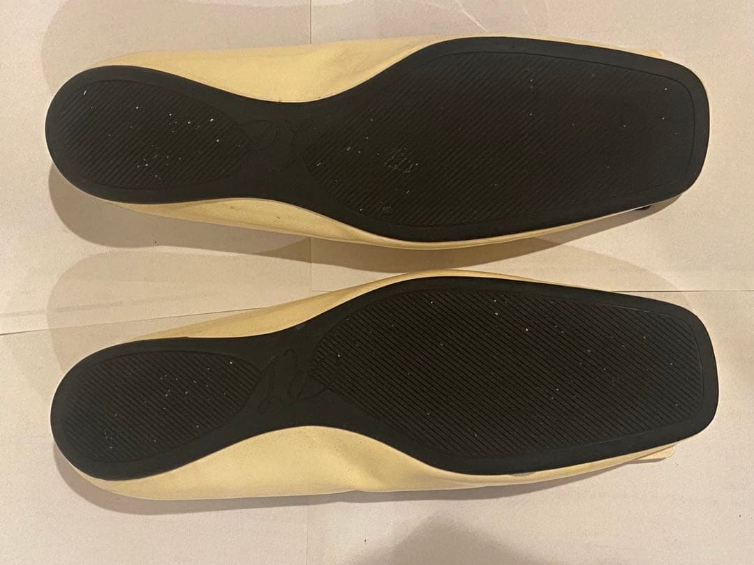 Roger Vivier アイボリー バイカラー定番バレエシューズ39.5