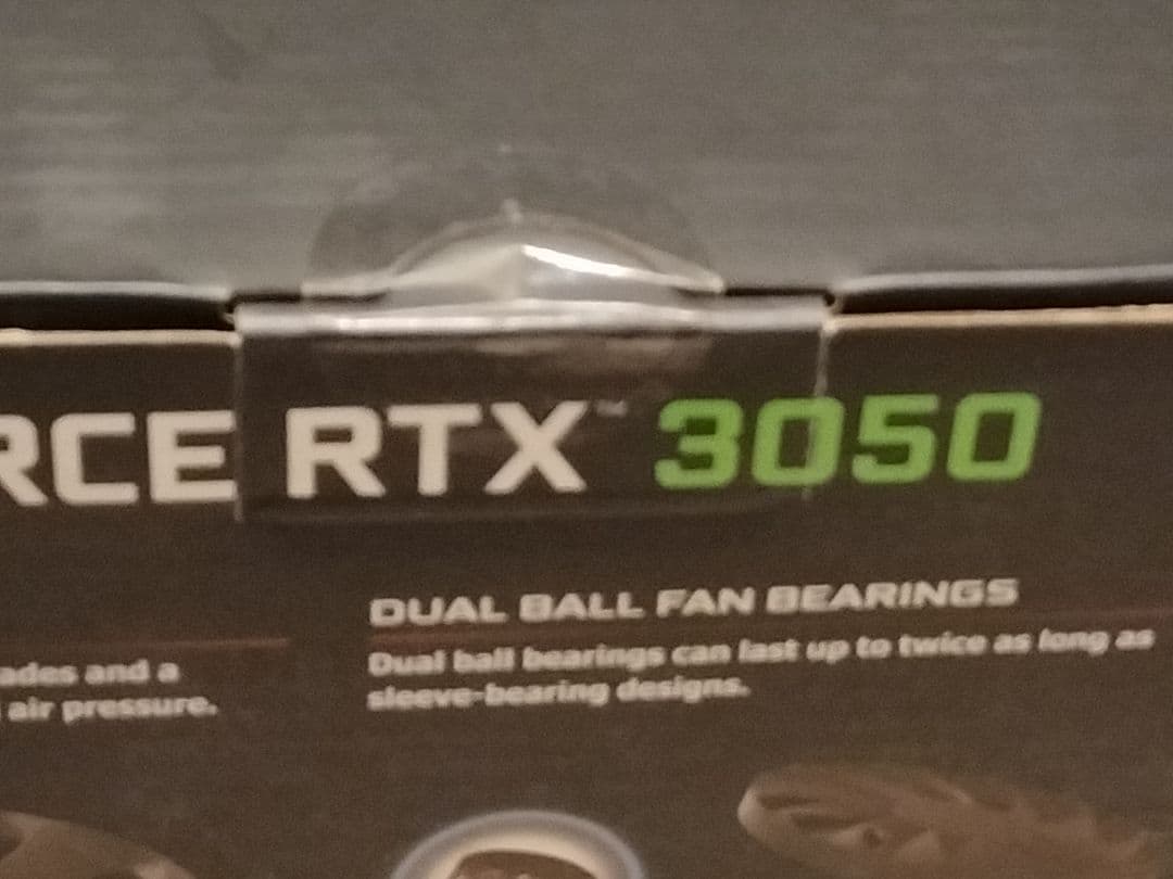 新品未開封・ 8GBモデル ASUS GeForce RTX 3050