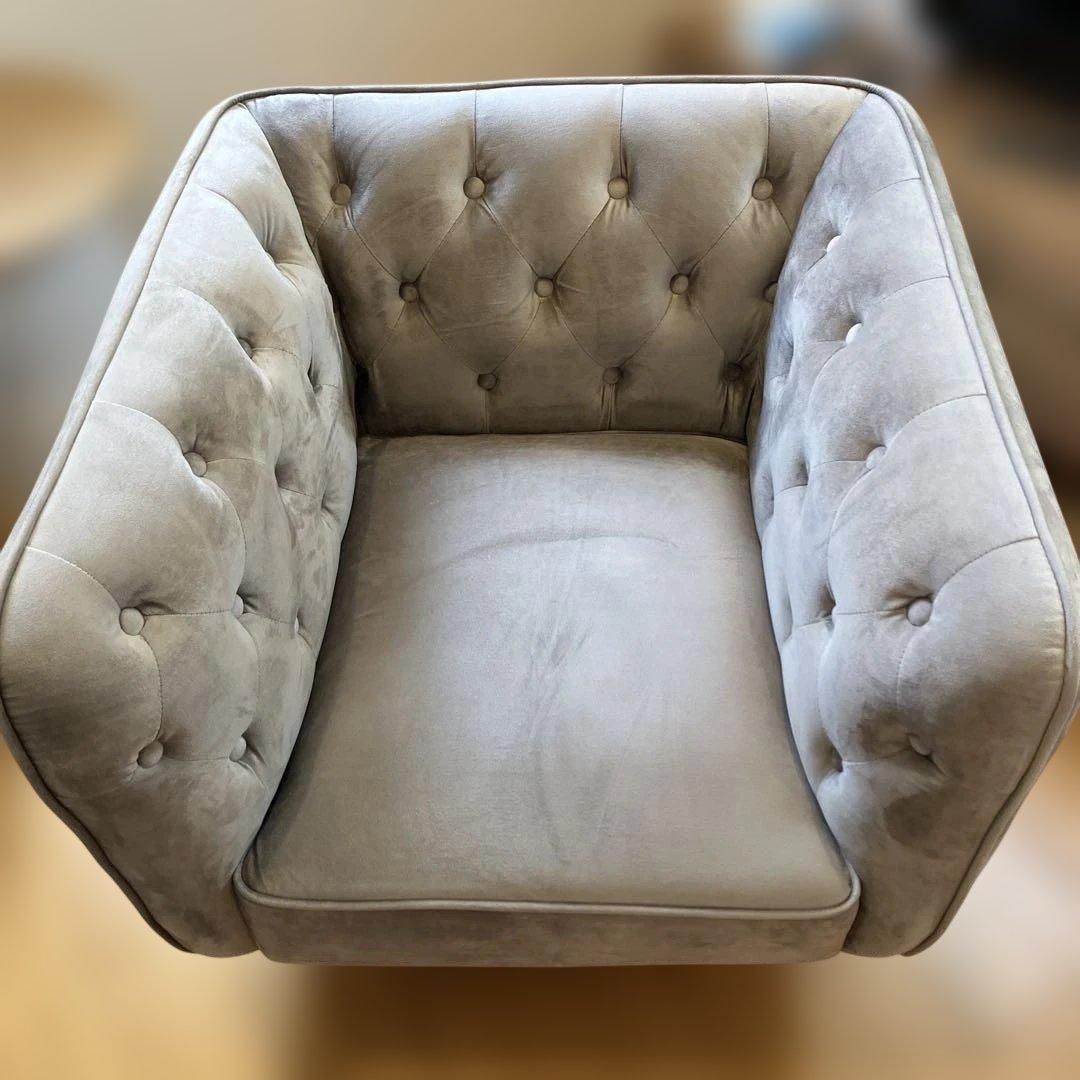 11月8日に削除します❗️最終お値下げ ロウヤ LOWYA 1人掛けソファ