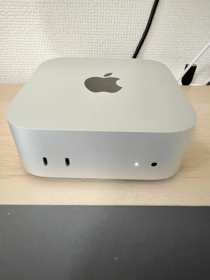 【美品】M4 Mac mini 24GB/1TB & Magickeyboard