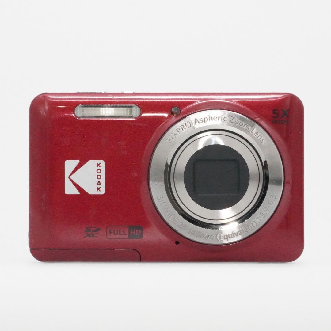 KODAK PIXPRO FZ55 レッド デジタルカメラ