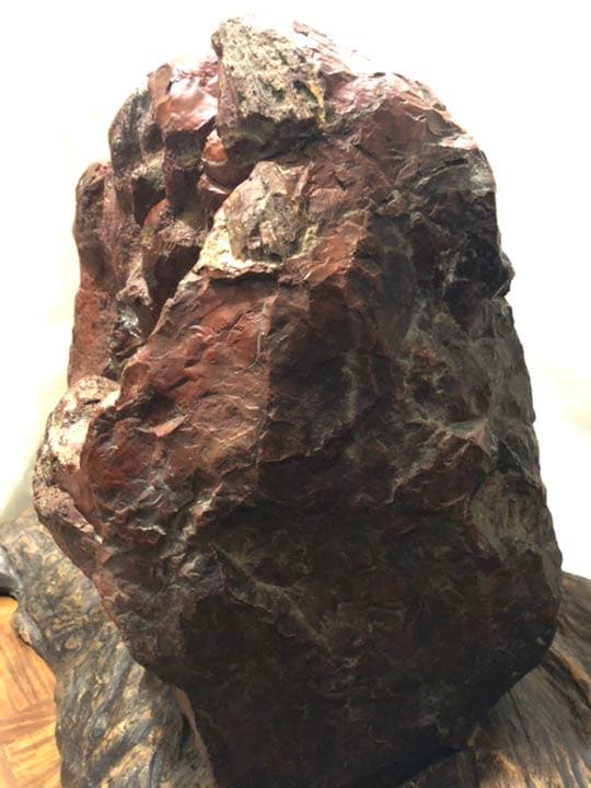 佐渡銘石　赤玉石　赤石　85kg