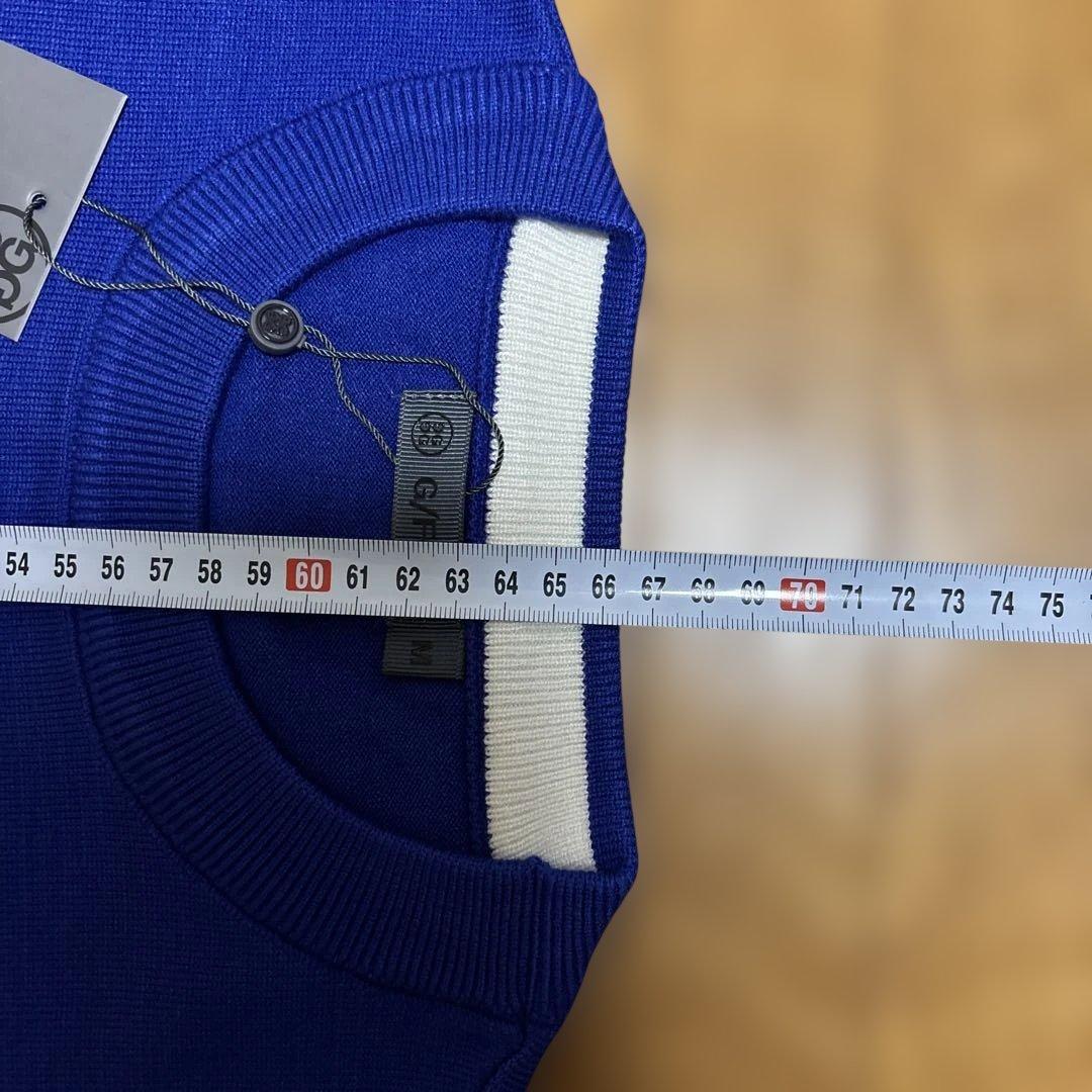 ☆新品☆G/FORE ジーフォア青 クルーネック セーター　M