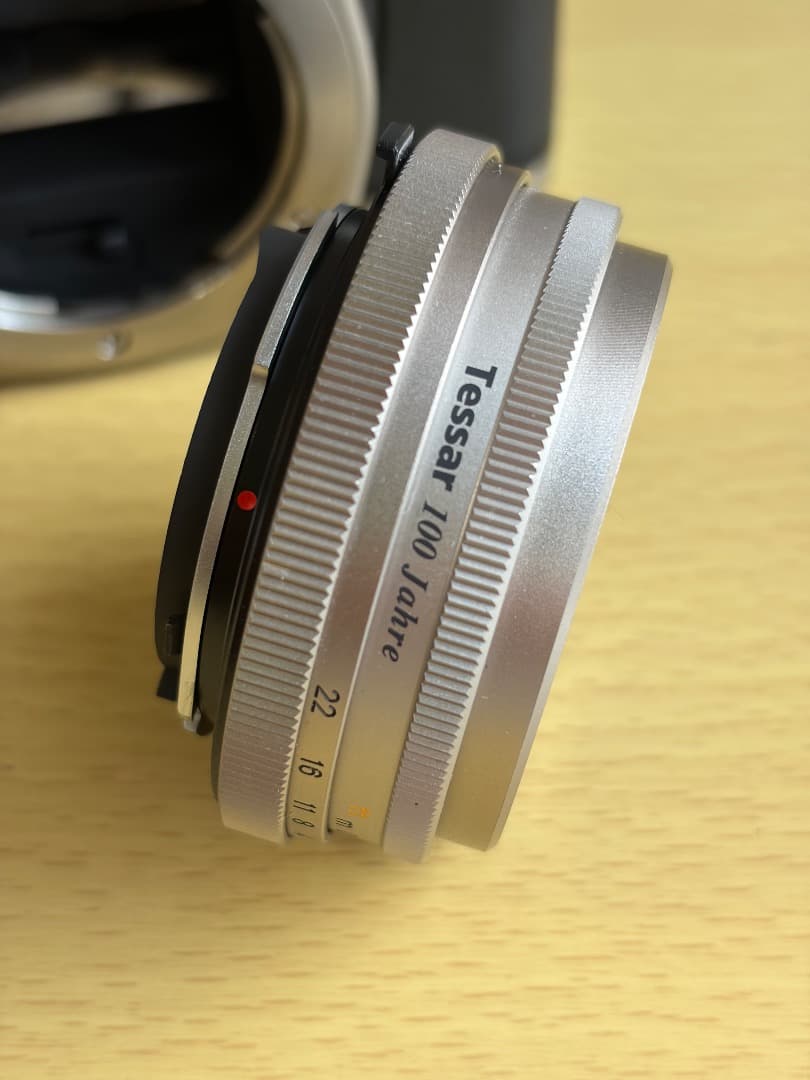 フィルムカメラ CONTAX S2 Tessar 45mm F2.8 100 Jahre