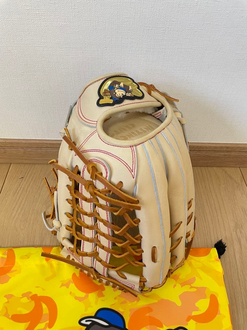 新品未使用‼️ごりら印の野球道具カタログ外限定 硬式外野手用グローブ