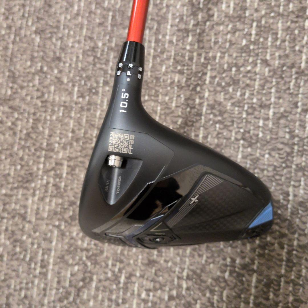 超美品コブラ DS-ADAPT X 10.5度 ベンタスレッドTR5S装着