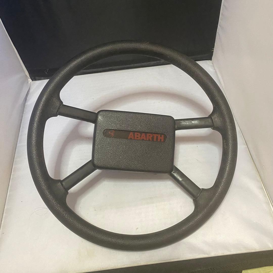 希少激レア⁉️アバルト　ハンドル