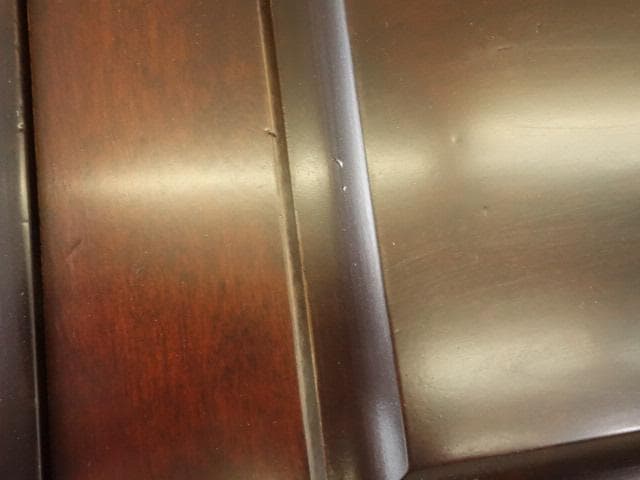 北海道民芸家具　ＨＭ８００ビューロー　ライティング　 再塗装済　ＵＳＥＤ