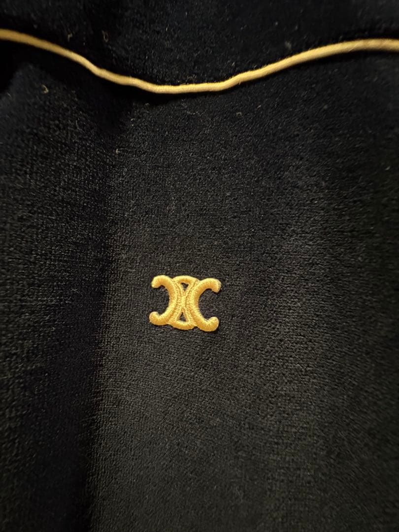 CELINE ベルベットトラックジャケット