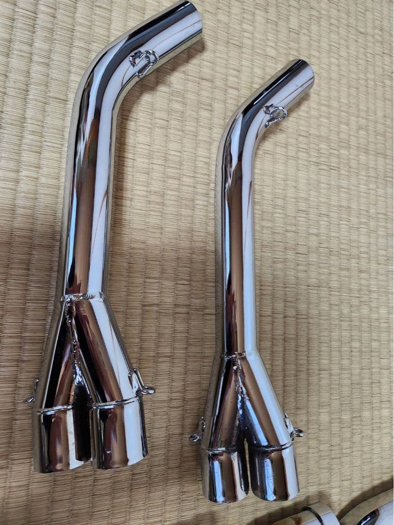 CBX550 ベース管BESEマフラー