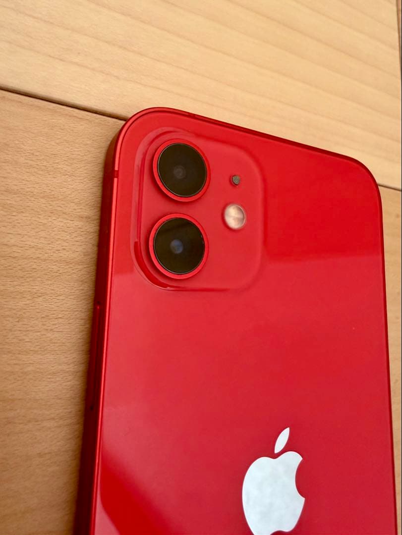 【値下げしました】iPhone12 SIMフリー(128GB/レッド)箱付き