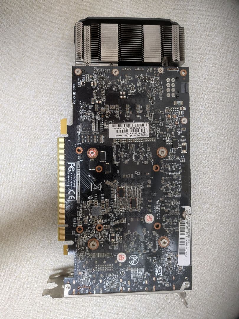 PALIT グラフィックボード rtx2070 訳あり