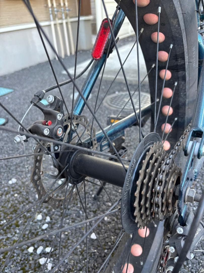 スポーツ自転車 MTB 後輪ハブ故障 ジャンク 引き取り限定