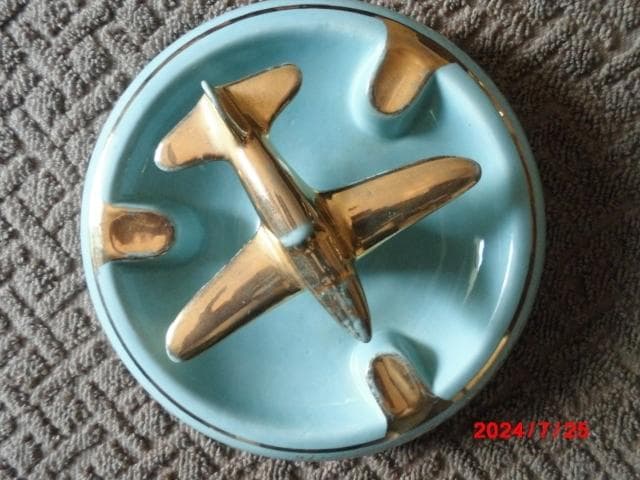 □□　50'~60'/飛行機のビンテージ灰皿　□□